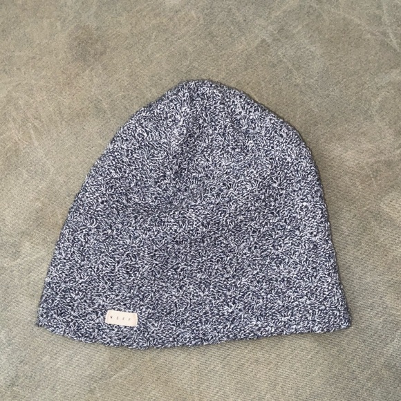 Men’s charcoal skater NEFF x Tillys Beanie outdoor hat winter casual headwear - Picture 6 of 8